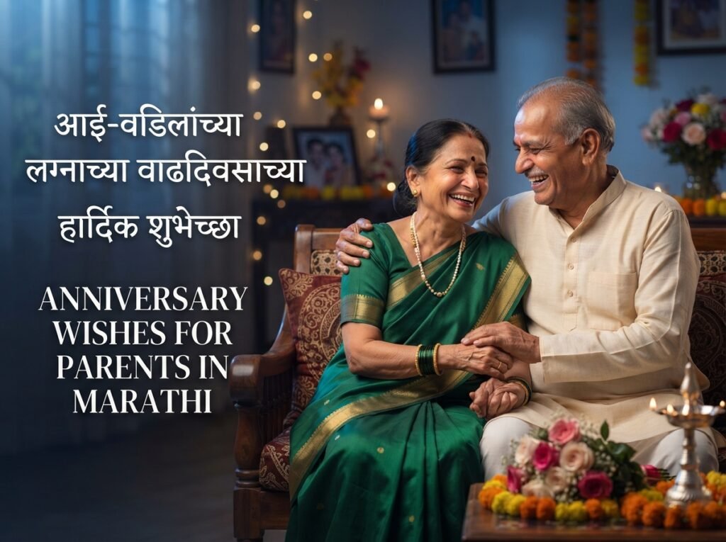 Anniversary Wishes for Parents in Marathi