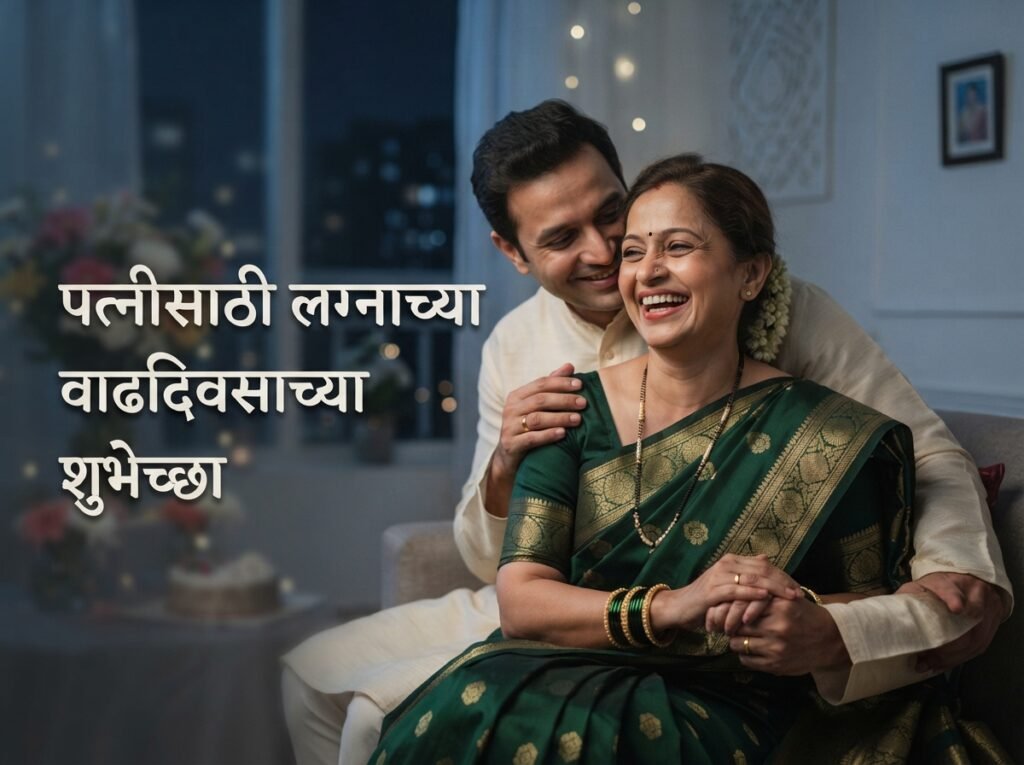Anniversary Wishes for Wife in Marathi