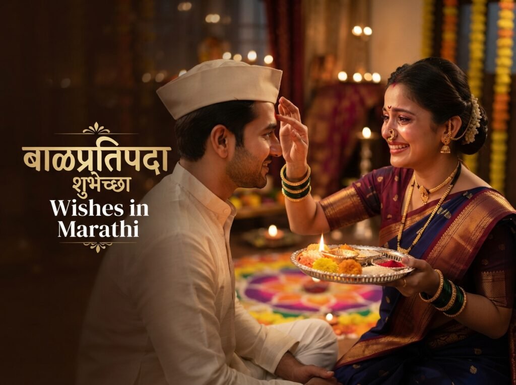 Balipratipada Wishes in Marathi
