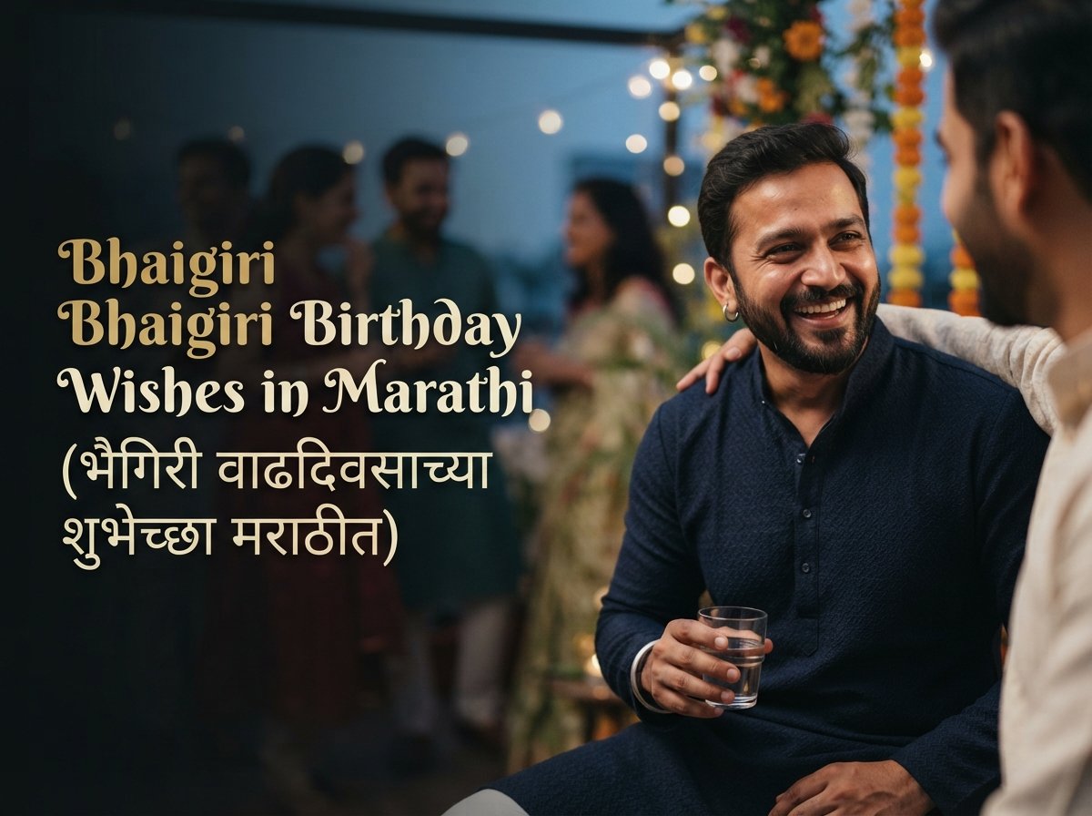 Bhaigiri Birthday Wishes in Marathi