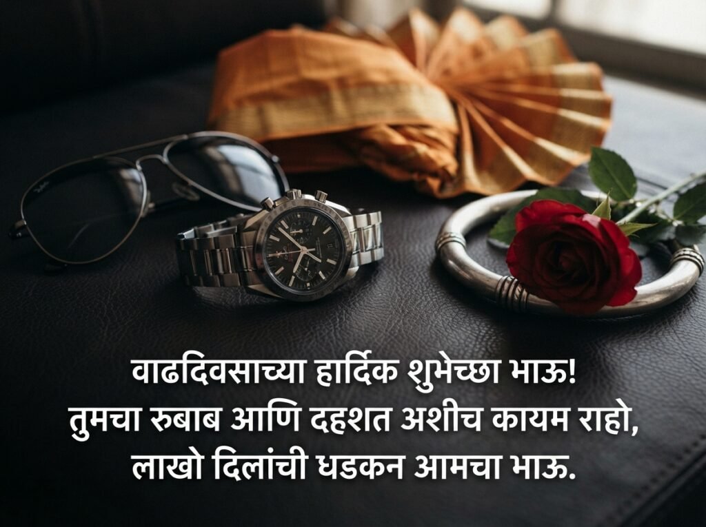Bhaigiri Birthday Wishes in Marathi