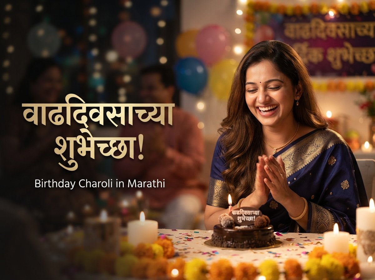 Birthday Charoli in Marathi