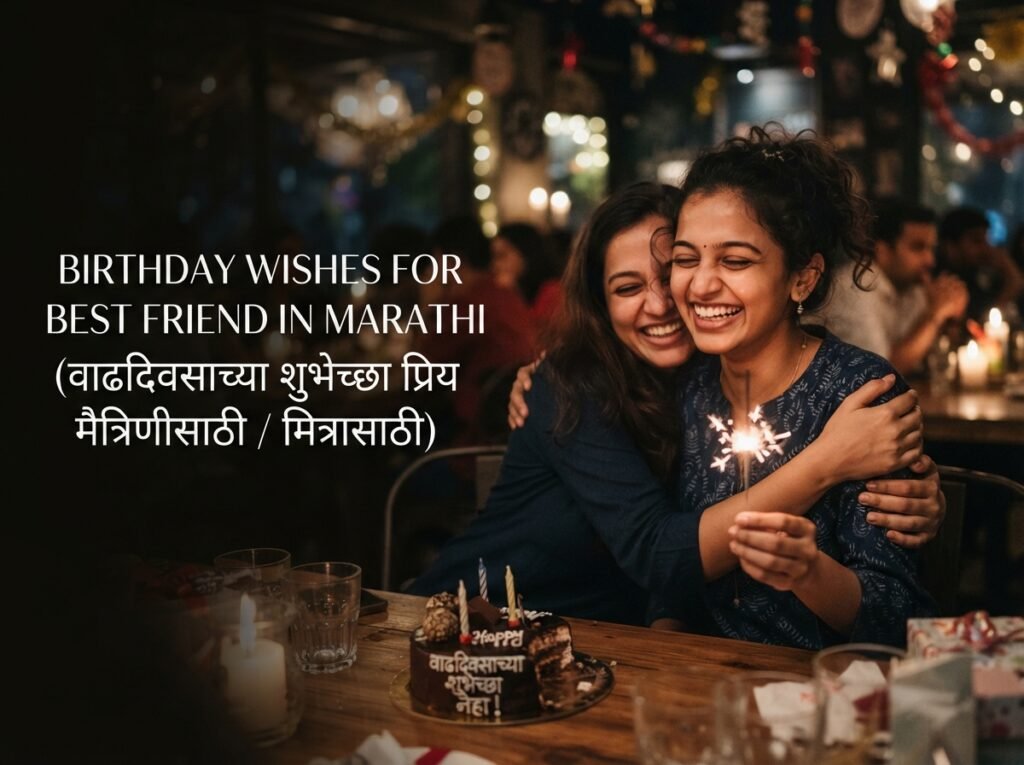Birthday Wishes for Best Friend in Marathi