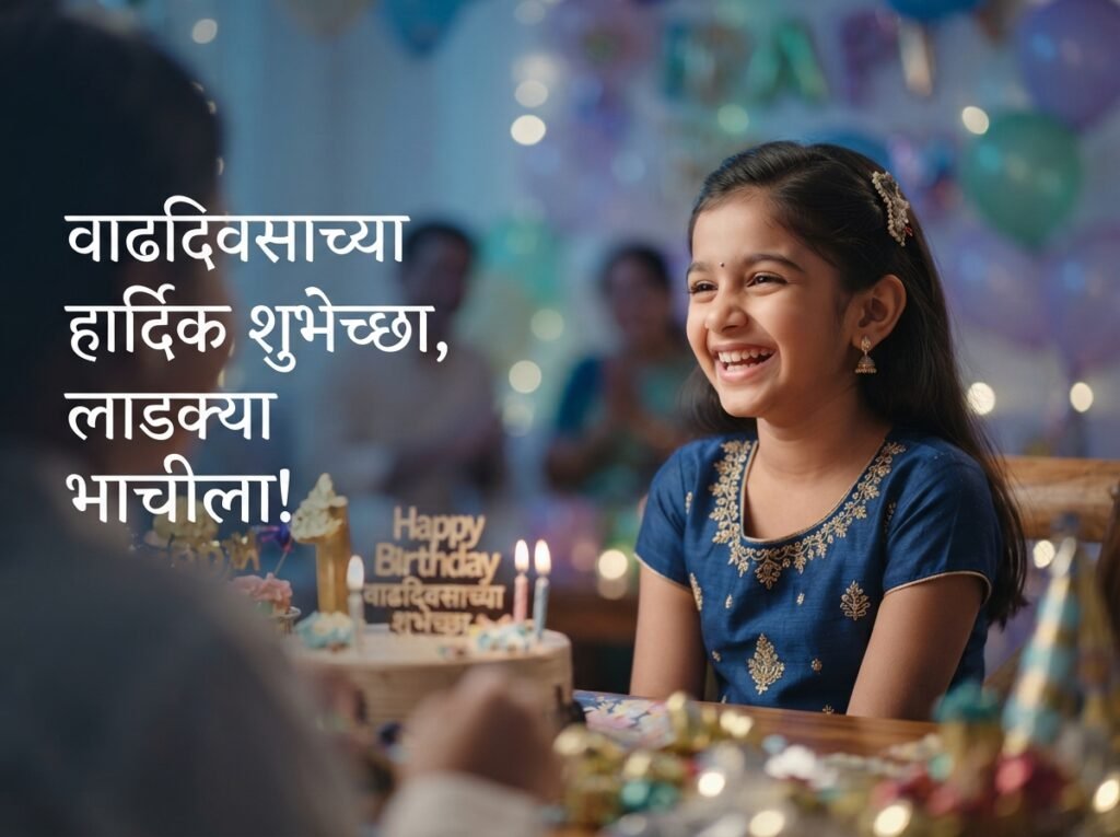 Birthday Wishes for Bhachi in Marathi