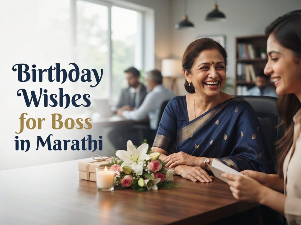 Birthday Wishes for Boss in Marathi