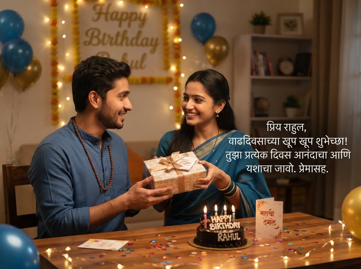 Birthday Wishes for Boyfriend in Marathi
