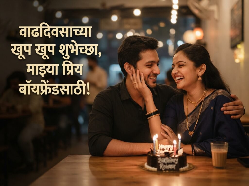Birthday Wishes for Boyfriend in Marathi