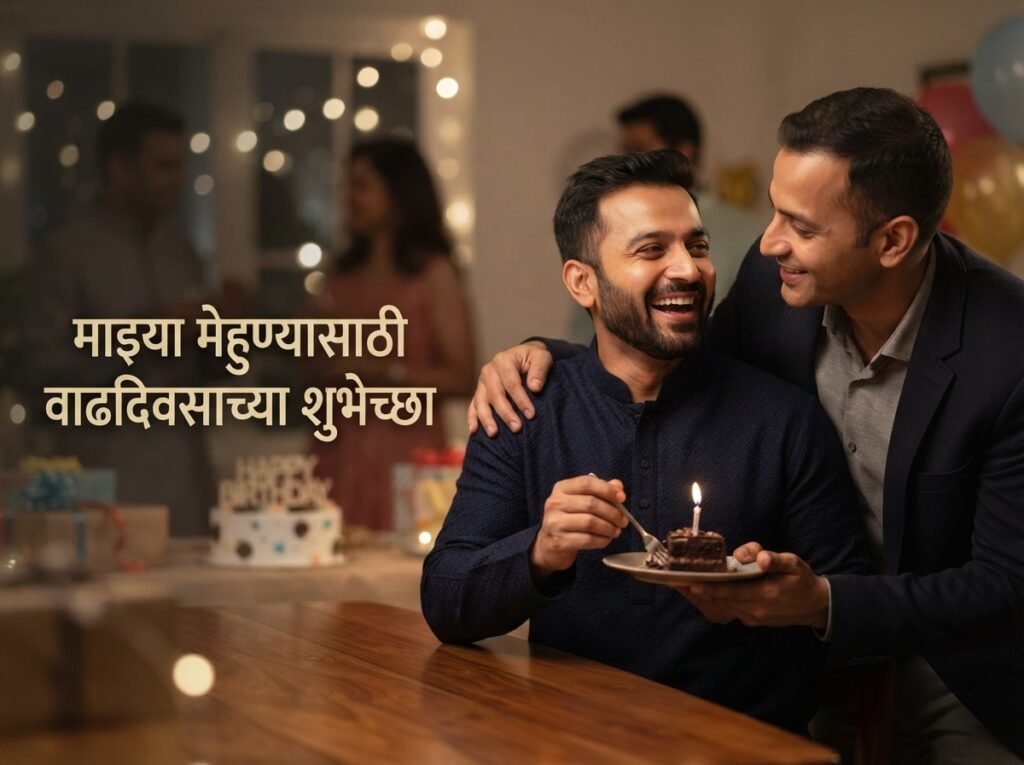 Birthday Wishes for Brother-in-Law in Marathi