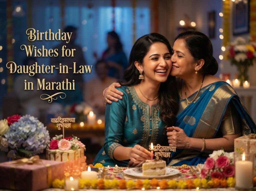 Birthday Wishes for Daughter-in-Law in Marathi