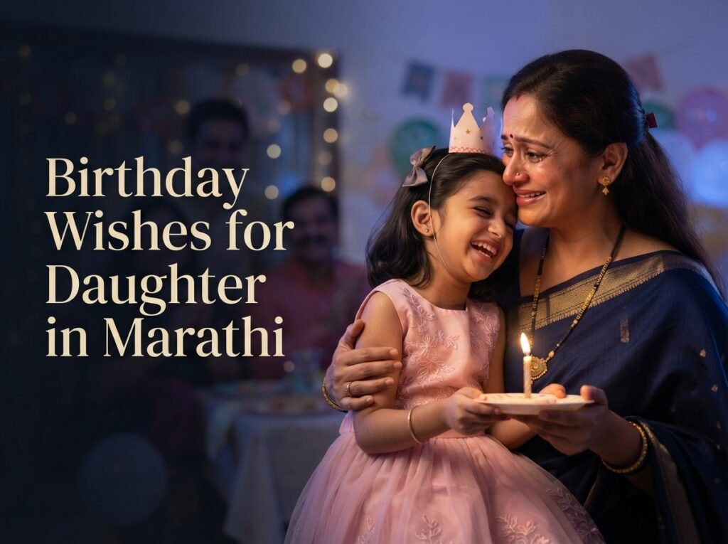 Birthday Wishes for Daughter in Marathi