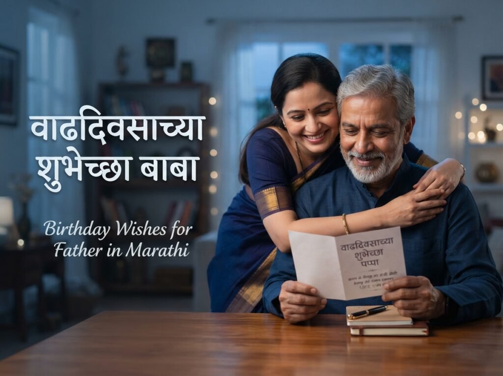 Birthday Wishes for Father in Marathi