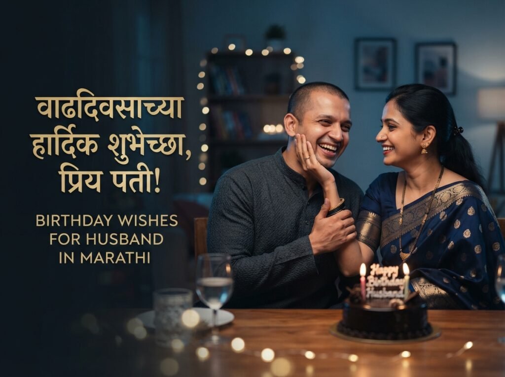 Birthday Wishes for Husband in Marathi