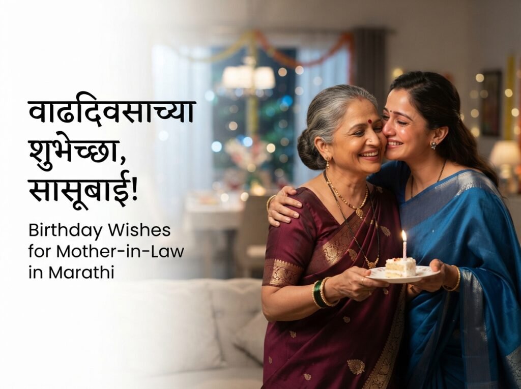 Birthday Wishes for Mother-in-Law in Marathi