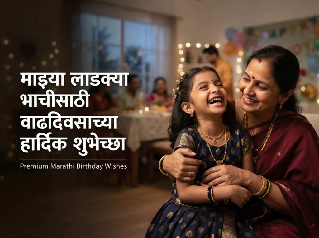 Birthday Wishes for Niece in Marathi