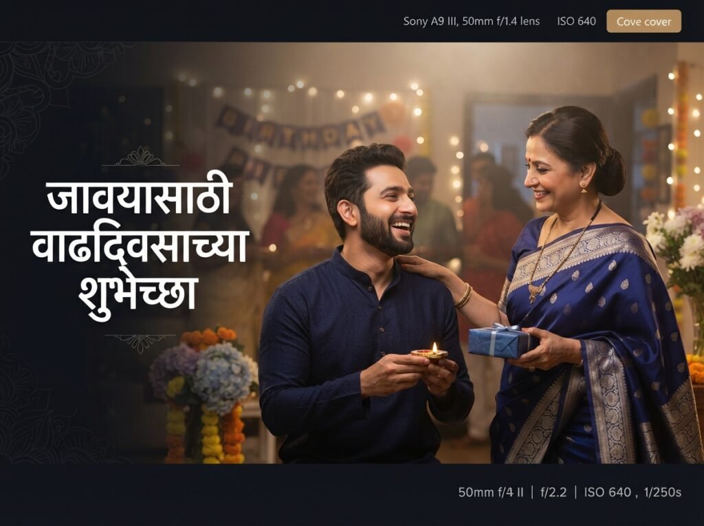 Birthday Wishes for Son-in-Law in Marathi 