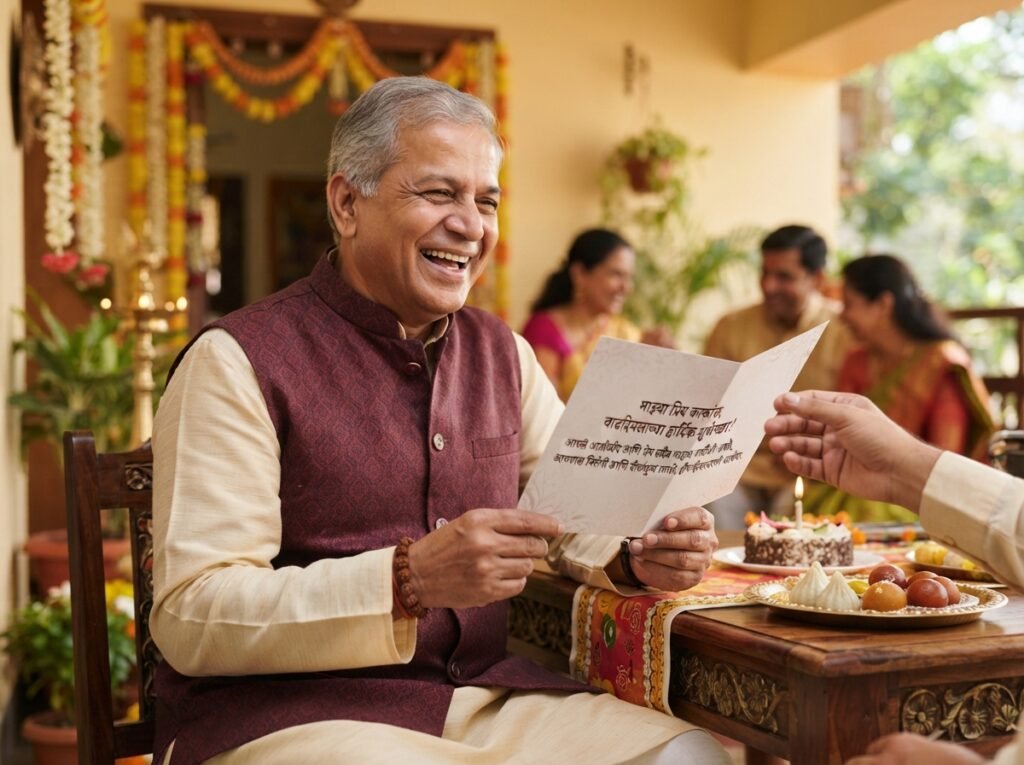 Birthday Wishes for Uncle in Marathi