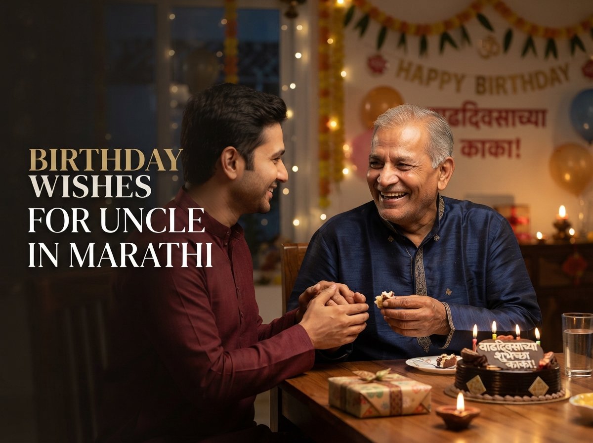 Birthday Wishes for Uncle in Marathi