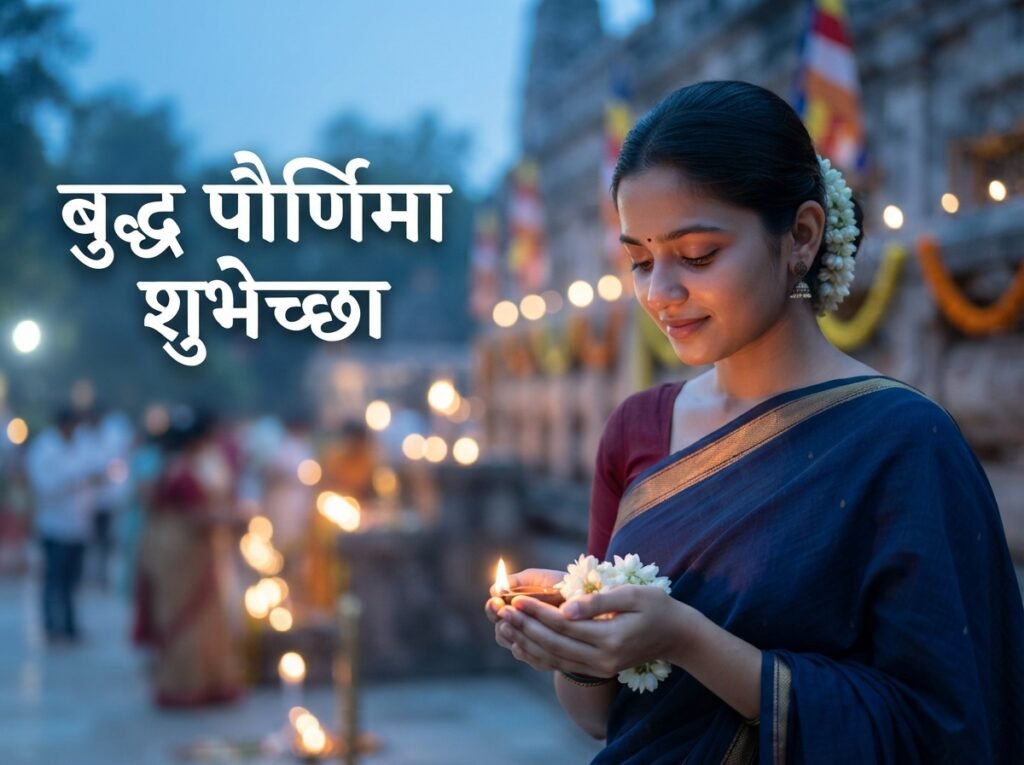 Buddha Purnima Wishes in Marathi