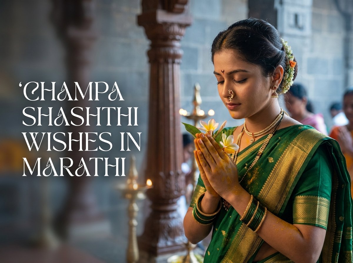 Champa Shashthi Wishes in Marathi
