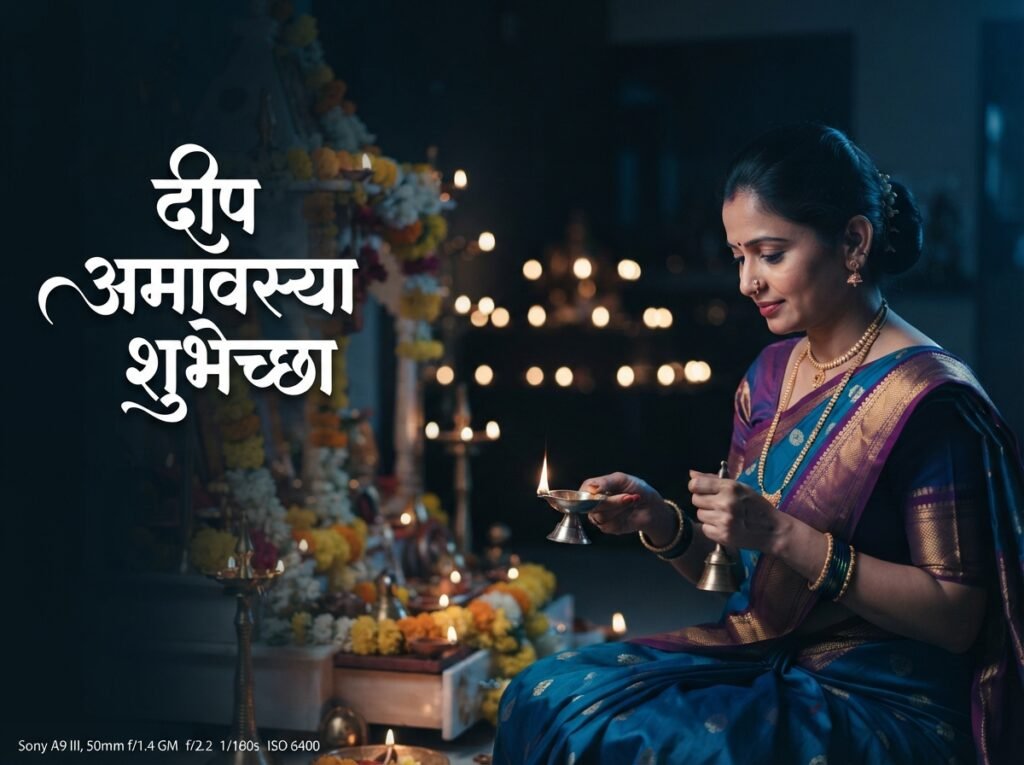 Deep Amavasya Wishes in Marathi
