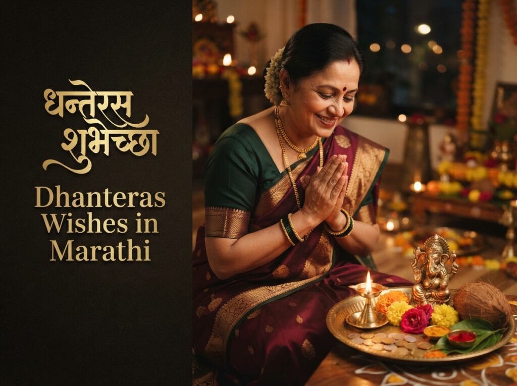 Dhanteras Wishes in Marathi