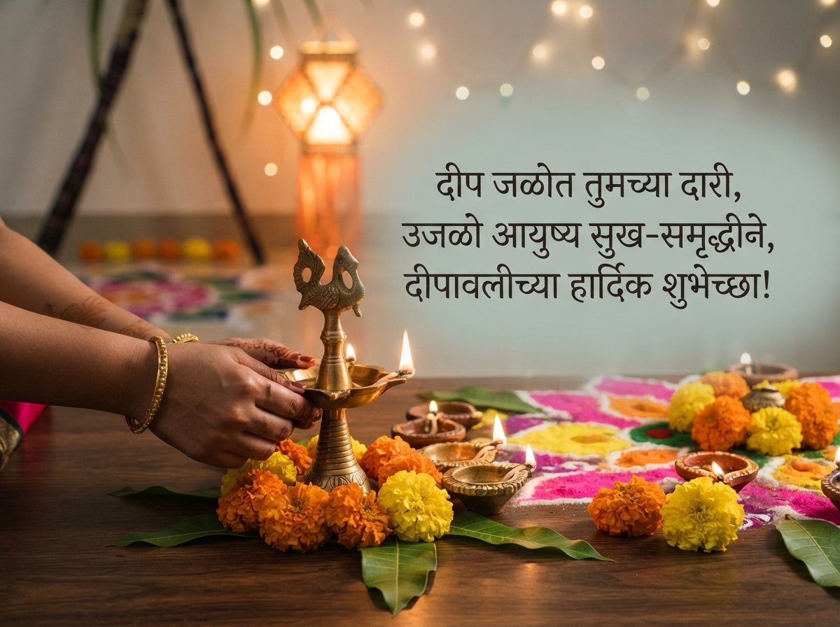 Diwali Wishes in Marathi