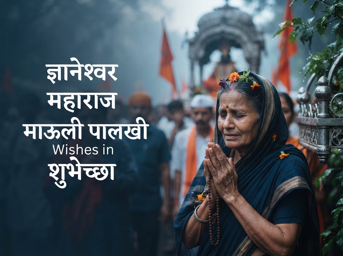Dnyaneshwar Maharaj Mauli Palakhi Wishes in Marathi