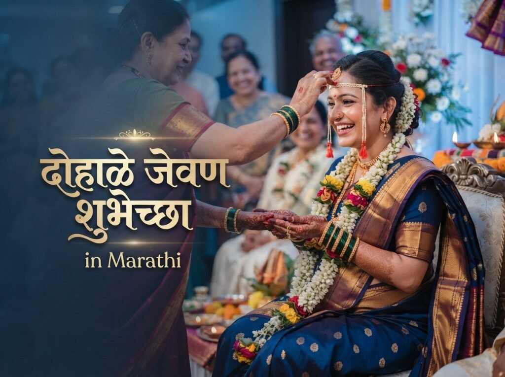 Dohale Jevan Wishes in Marathi 