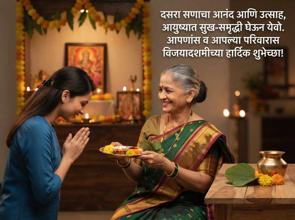 Dussehra Wishes in Marathi