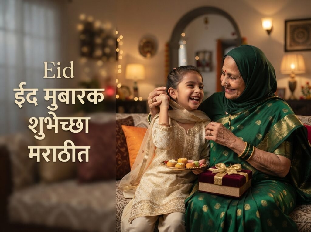 Eid Mubarak Wishes in Marathi
