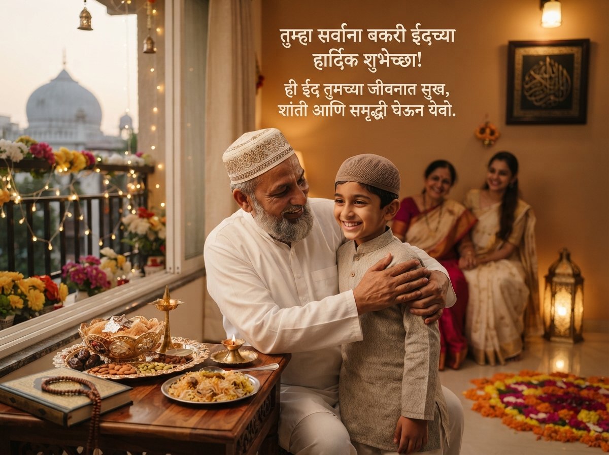 Eid ul Fitr Wishes in Marathi