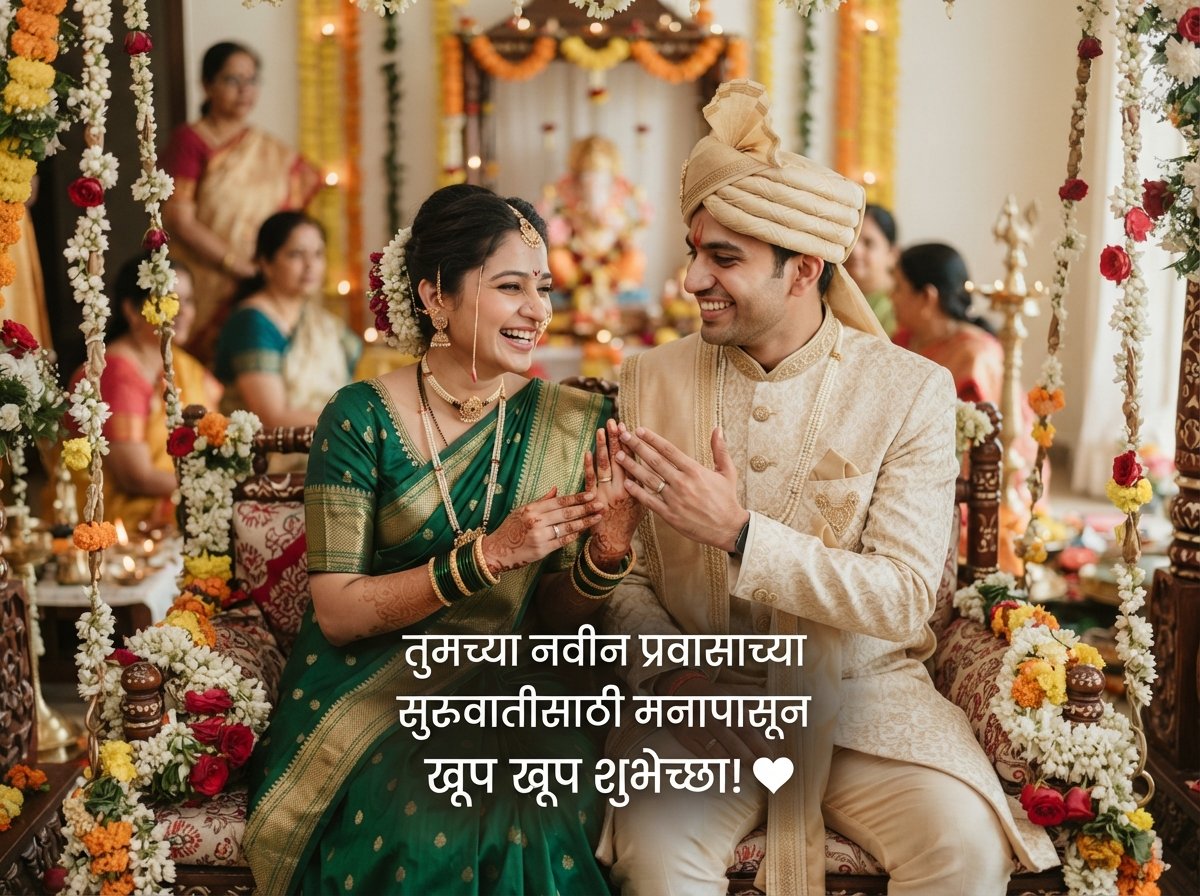 Engagement Wishes in Marathi
