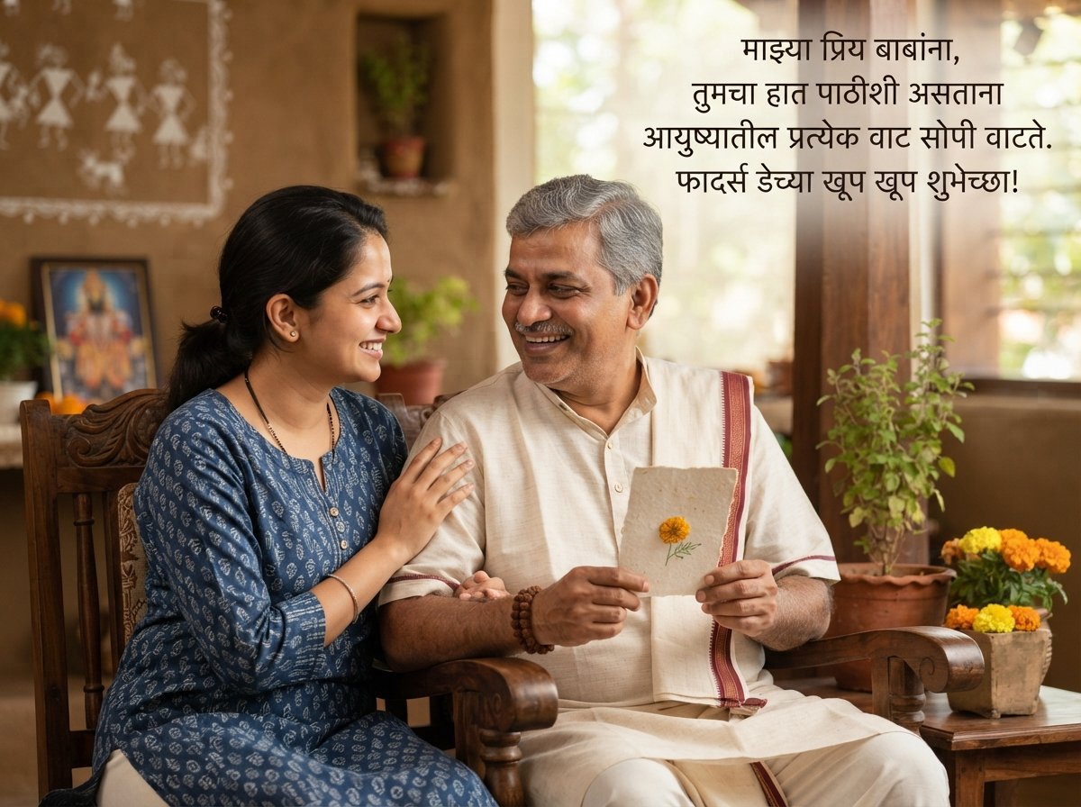 Fathers Day Wishes in Marathi