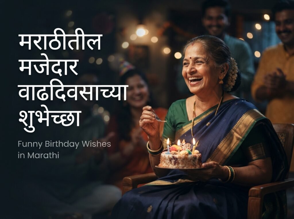 Funny Birthday Wishes in Marathi