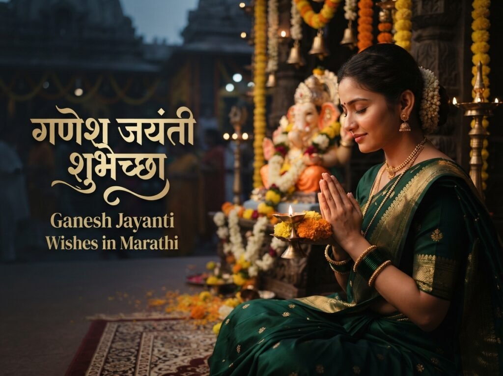 Ganesh Jayanti Wishes in Marathi