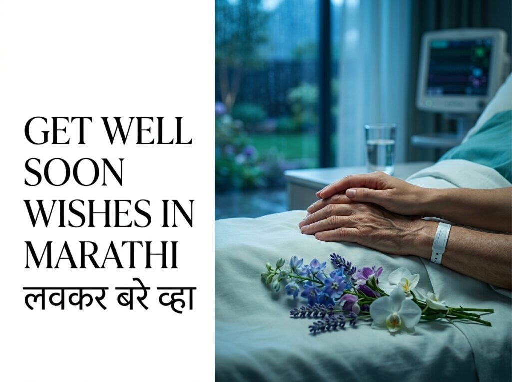 Get Well Soon Wishes in Marathi (लवकर बरे व्हा)