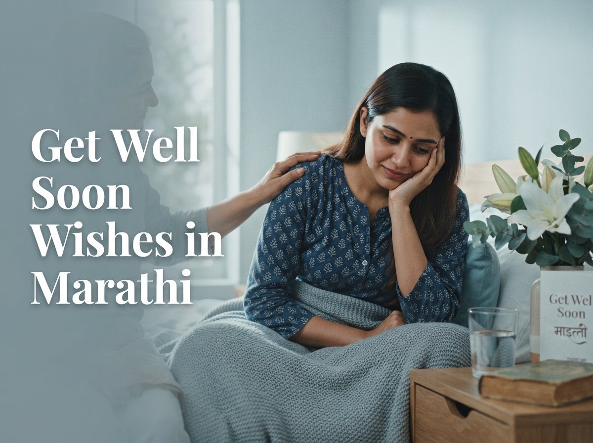 Get Well Soon Wishes in Marathi (लवकर बरे व्हा)