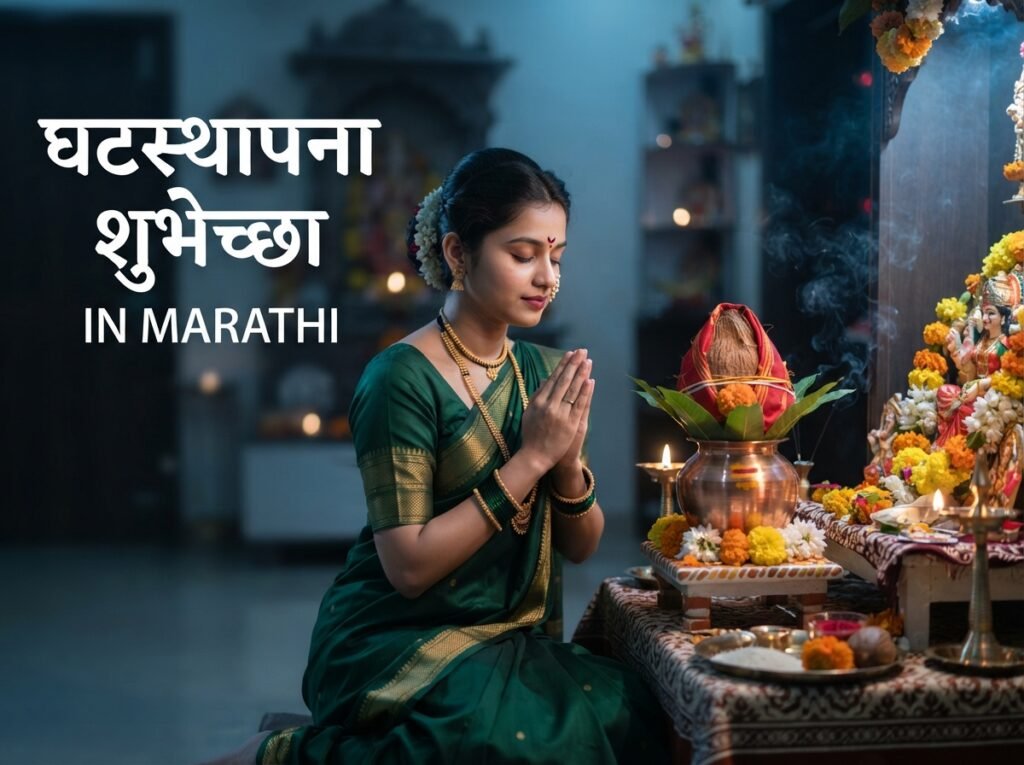 Ghatasthapana Wishes in Marathi