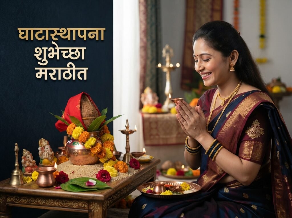 Ghatasthapana Wishes in Marathi