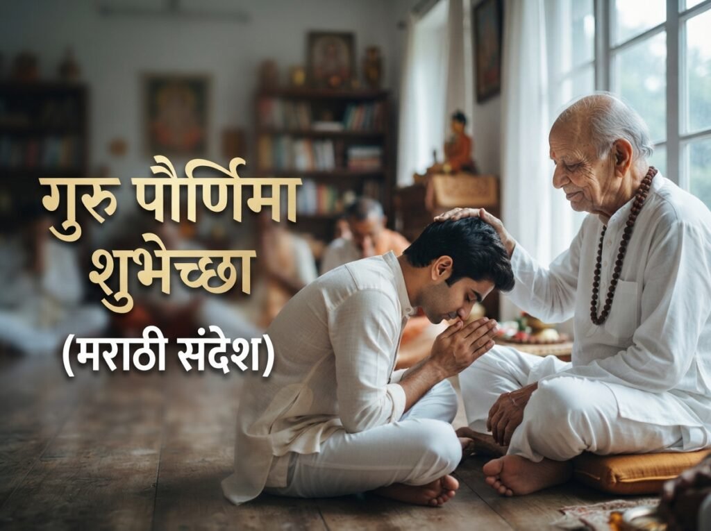 Guru Purnima Wishes in Marathi