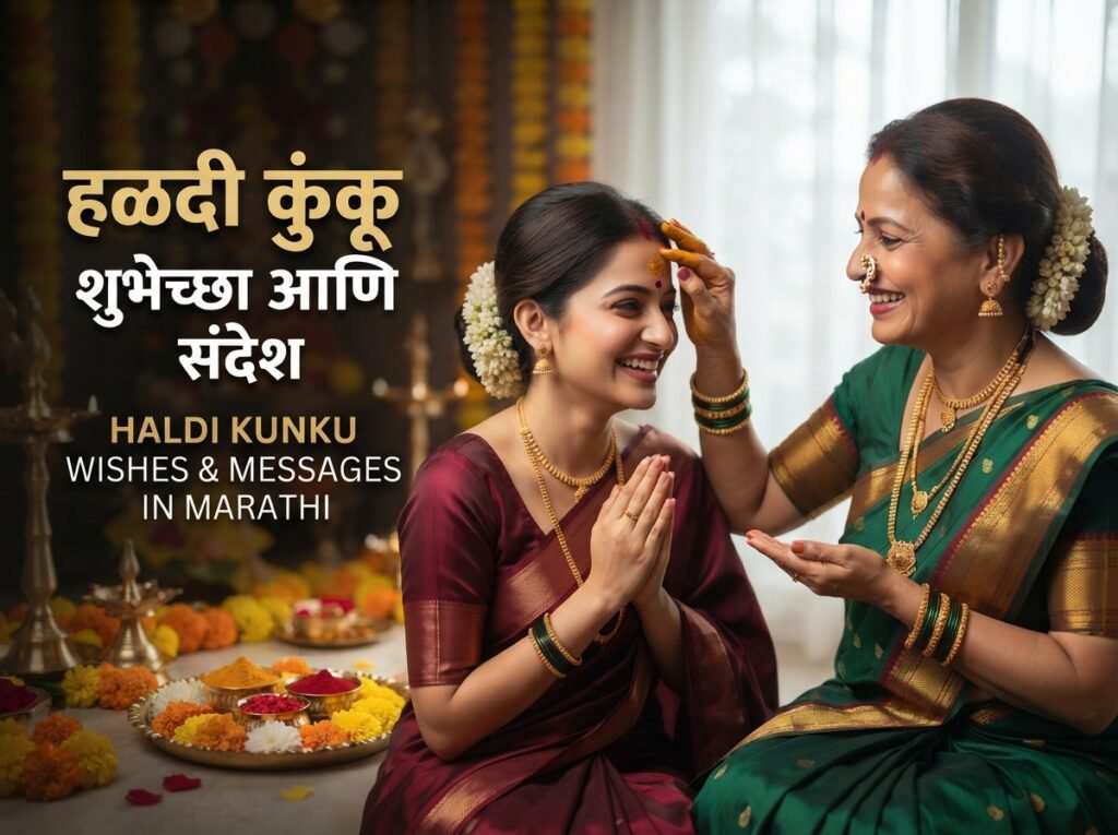 Haldi Kunku Wishes & Messages in Marathi