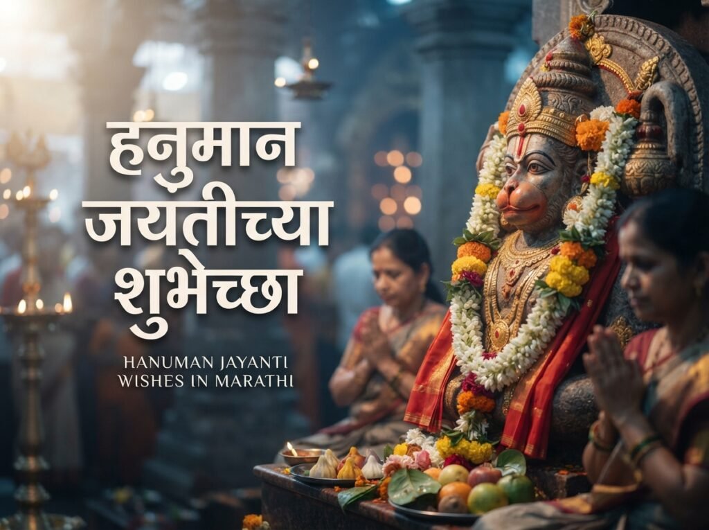 Hanuman Jayanti Wishes in Marathi