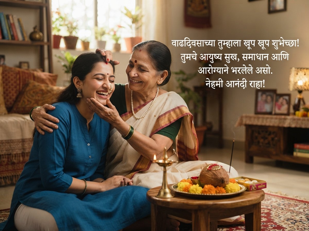 Heart Touching Birthday Wishes in Marathi
