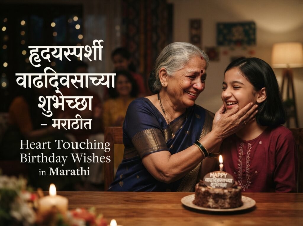 Heart Touching Birthday Wishes in Marathi
