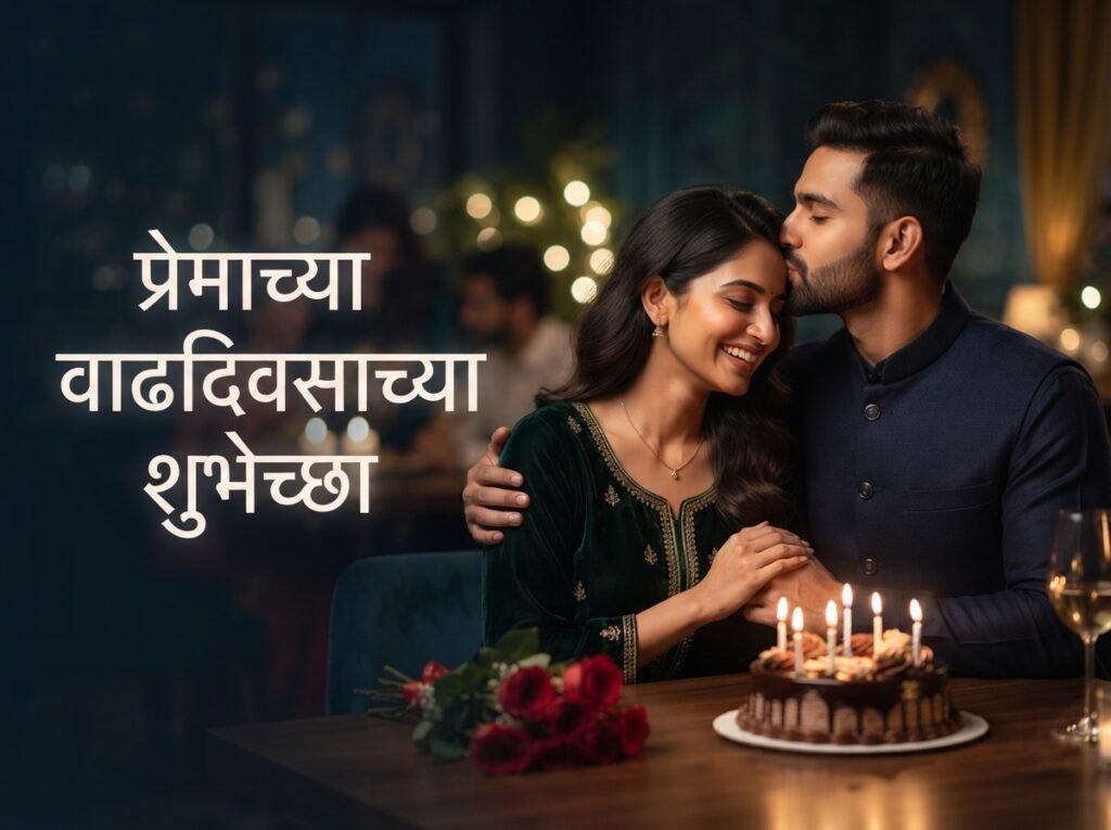 Love Birthday Wishes in Marathi