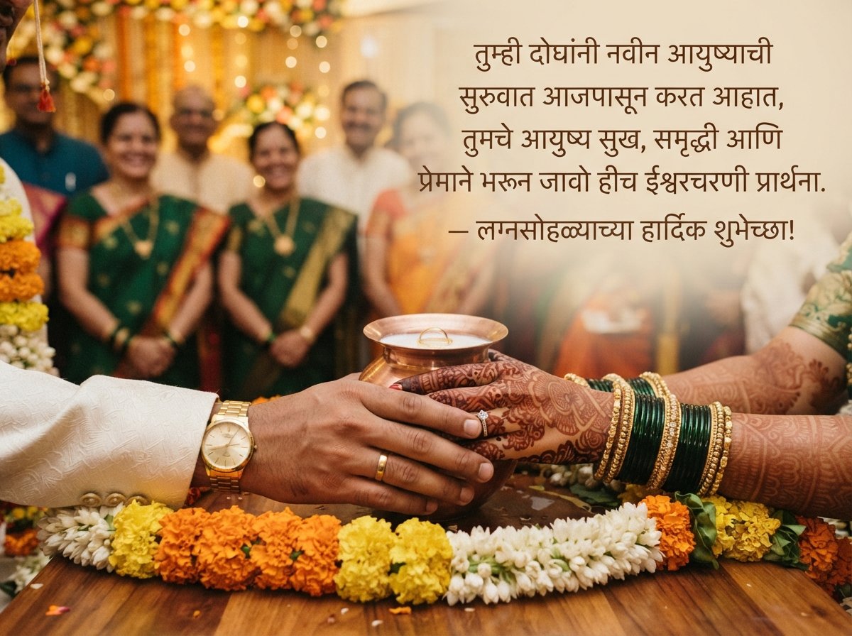 Marriage Wishes in Marathi