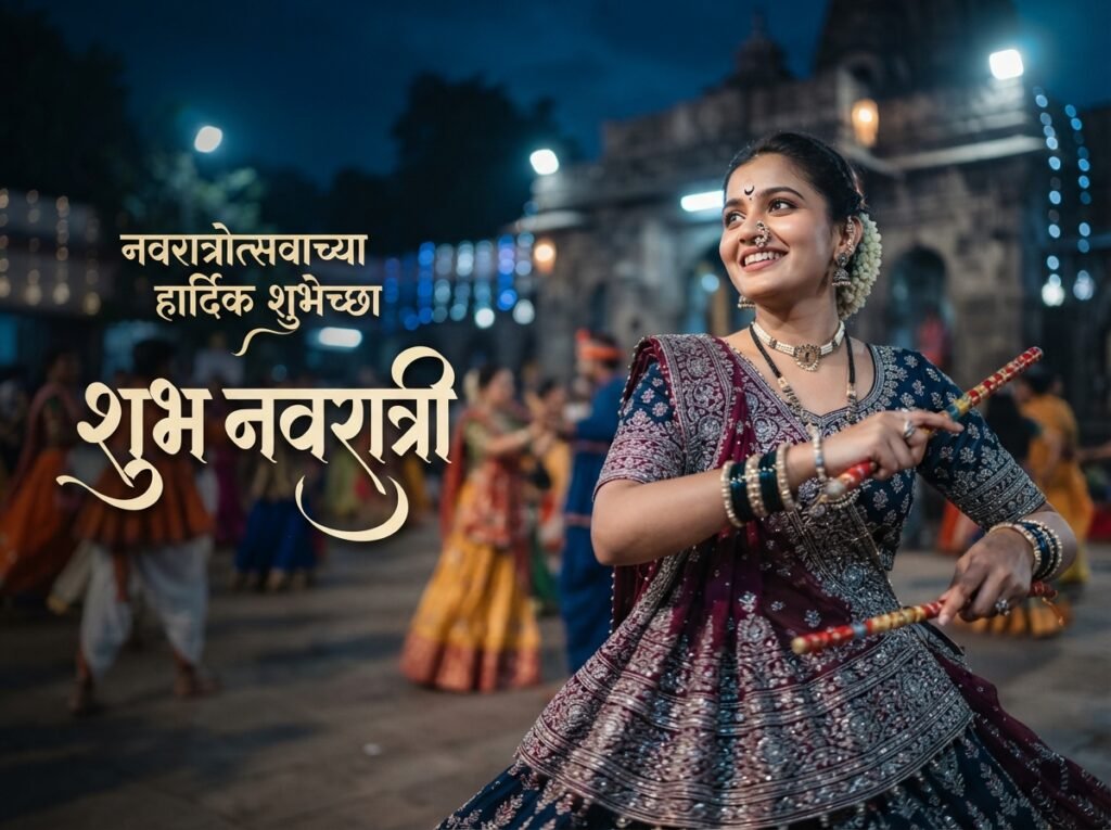 Navratri Wishes in Marathi