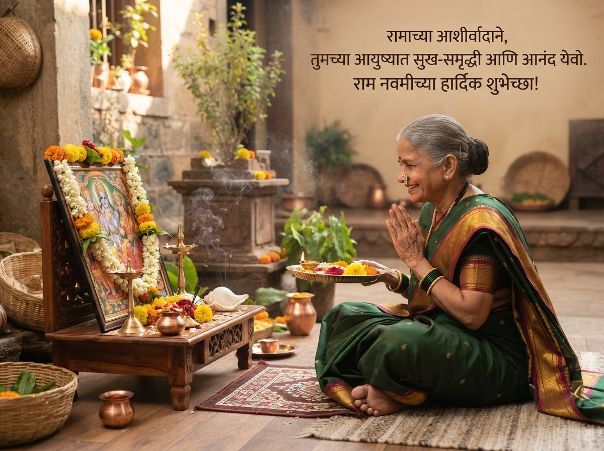 Ram Navami Wishes in Marathi