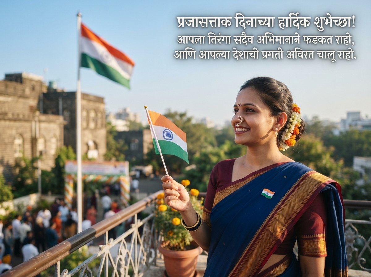 Republic Day Wishes in Marathi