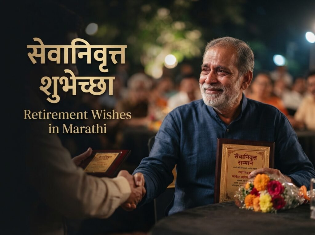 Retirement Wishes in Marathi